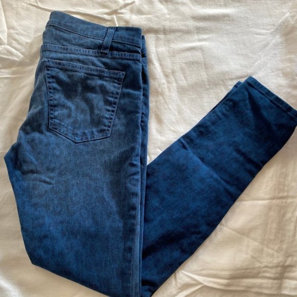 Current/Elliot The Ankle Skinny - Sapphire Cheetah - Picture 3 of 11